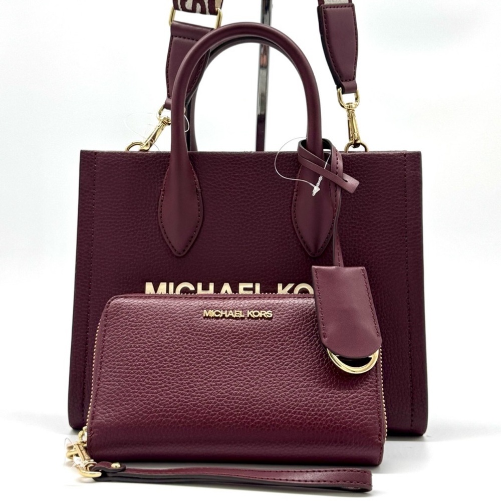 Michael Kors Mirella Small Logo Crossbody Bag & Matching Phone Case Wallet